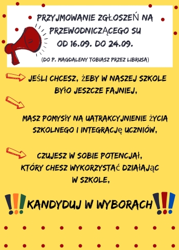 plakat zgłoszenia