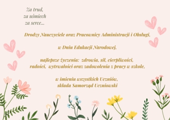 Życzenia dzien nauczyciela