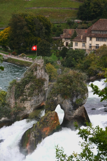 Wycieczka Szwajcaria - czerwony pociąg