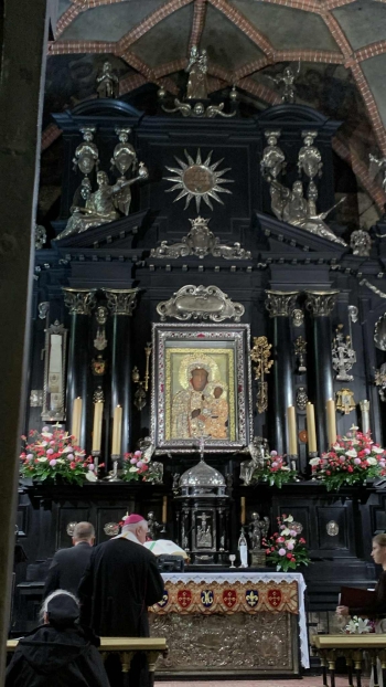 Pielgrzymka maturzystów na Jasną Górę 