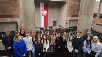 Wizyta uczniów w Sejmie RP i Belwederze