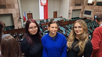 Wizyta uczniów w Sejmie RP i Belwederze