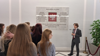 Wizyta uczniów w Sejmie RP i Belwederze