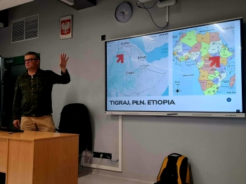 Spotkanie z dziennikarzem i podróżnikiem Marcinem Mellerem