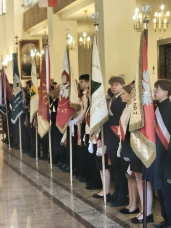 Udział w miejskich uroczystościach upamiętniających uchwalenie Konstytucji 3 maja