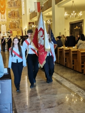 Udział w miejskich uroczystościach upamiętniających uchwalenie Konstytucji 3 maja