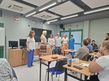 Pożegnanie pracowników LO Nr III