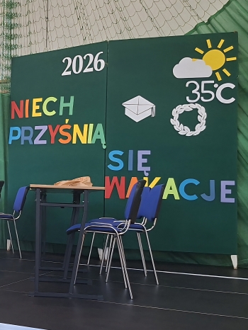 Zakończenie roku szkolnego 2025/2026