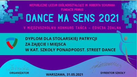 Dance Ma Sens 2021 edycja zdalna