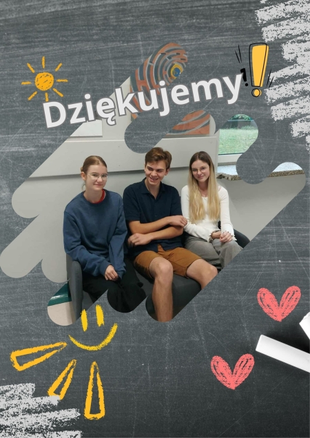 Podziękowania dla Rady Rodziców