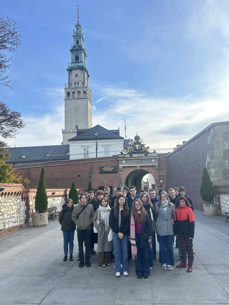 Pielgrzymka maturzystów na Jasną Górę 