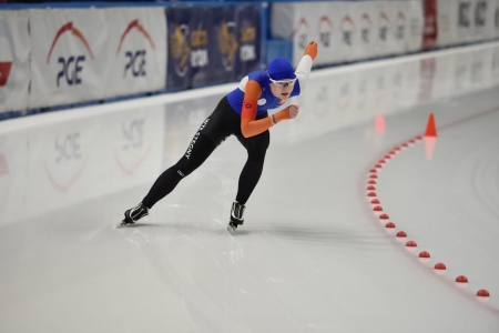 Sukces naszej uczennicy Olgi Mazur w  Mistrzostwach Polski w Wieloboju Sprinterskim w łyżw
