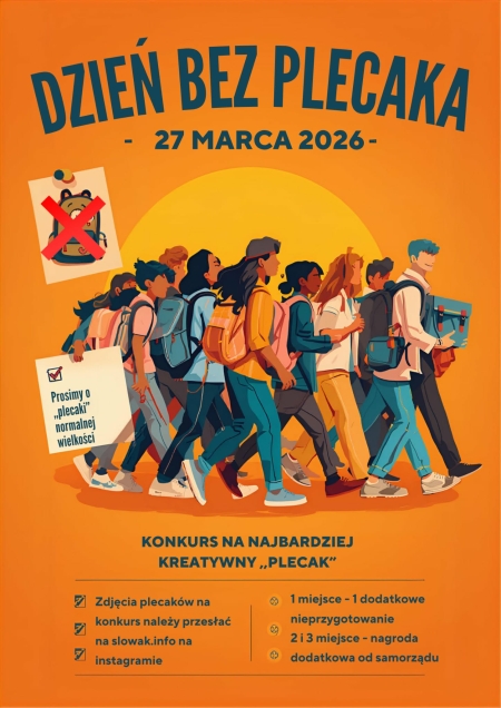 SU zaprasza na Dzień Bez Plecaka