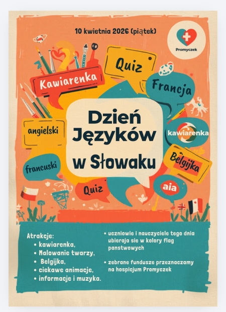  Zaproszenie na Dzień Języków Obcych w ''Słowaku''