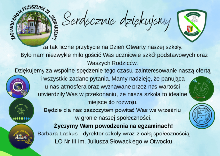 Dziękujemy za udział w Dniu otwartym Słowaka!!!