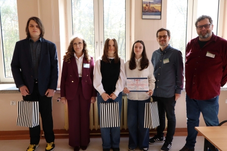 Wręczenie nagród dla laureatów konkursu języka angielskiego „English – Your Pass to the Fu