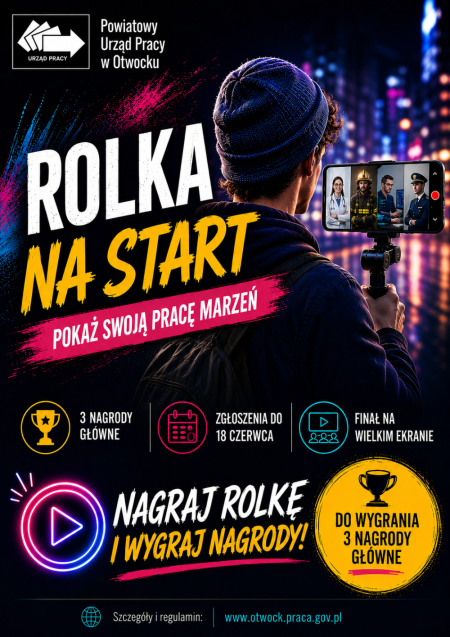 KONKURS - „Rolka na Start – Moja Praca Marzeń”.