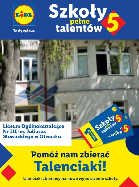 Zbieramy Talenciaki dla naszej szkoły!